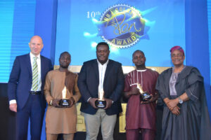 PAY DAY FOR OUTSTANDING JOURNALISTS AT NIGERIAN BREWERIES 10TH GOLDEN PEN AWARDS